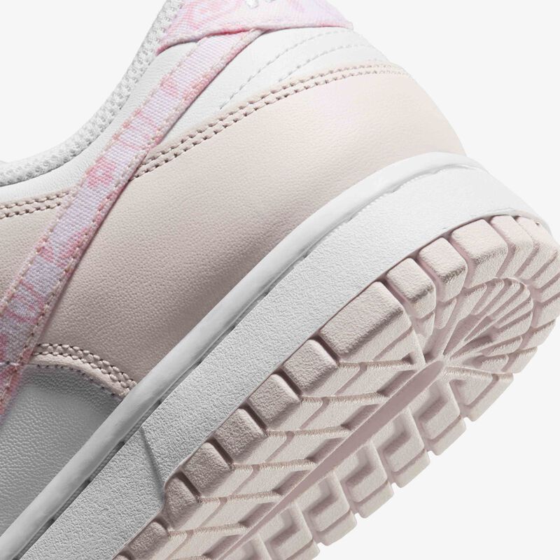 Nike Dunk Low, Blanco/Rosa suave medio/Rosa perla, hi-res