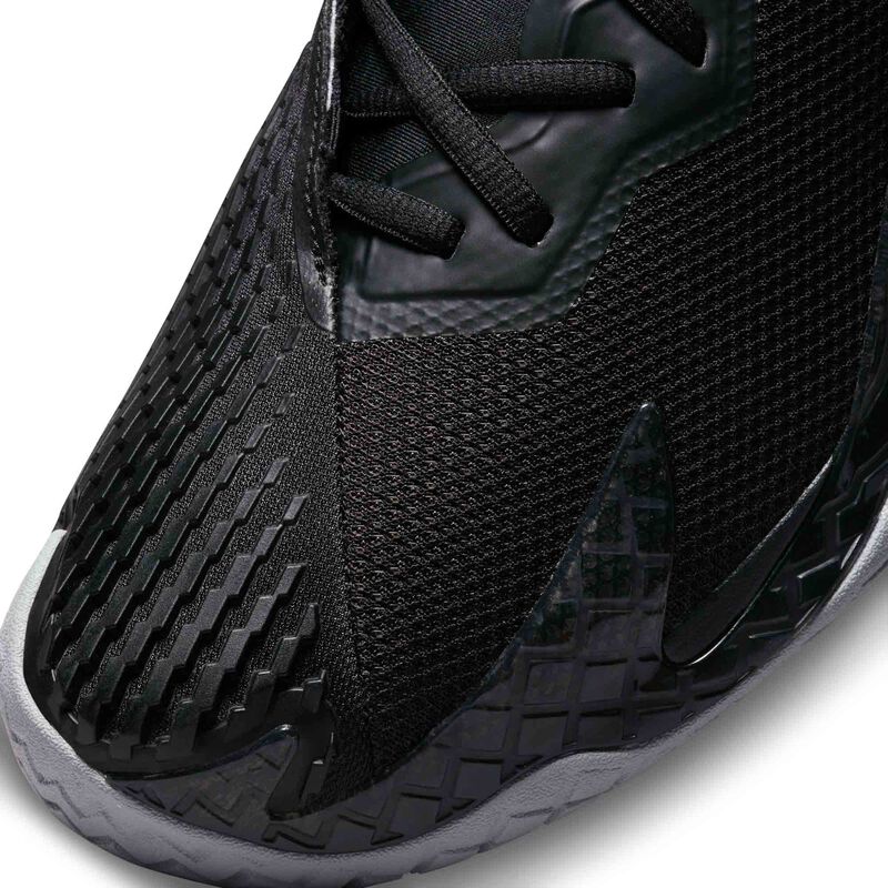 NikeCourt Zoom Vapor Cage 4 Rafa, Negro/Plata metalizado, hi-res