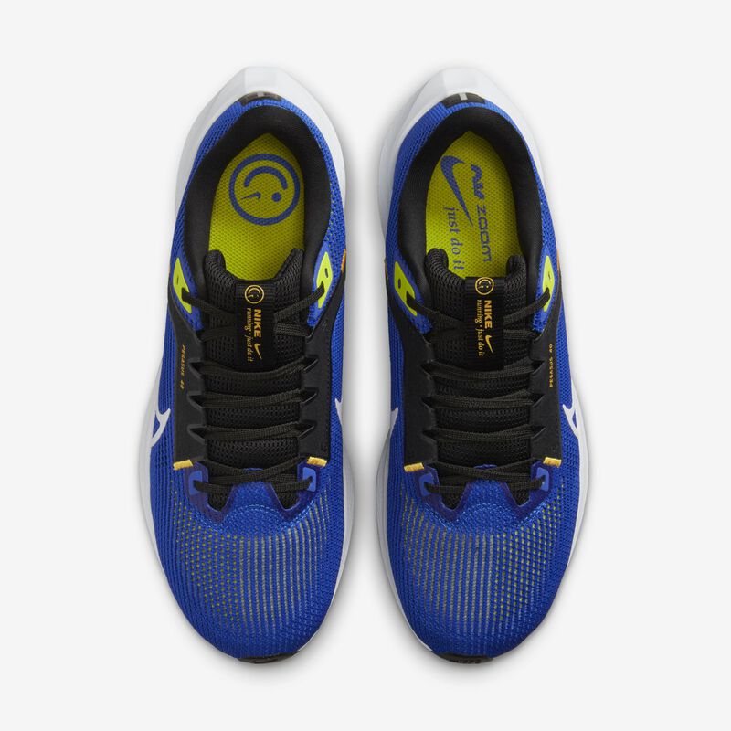 Nike Pegasus 40, Azul carrera/Negro/Reloj solar/Blanco, hi-res