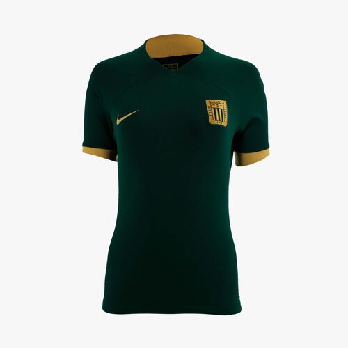 Nike Camiseta Mujer Alianza Lima 2024 Visita, Verde/Dorado, hi-res