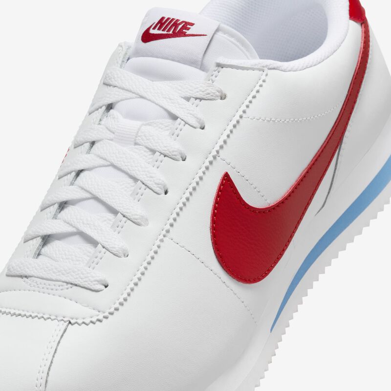 Nike Cortez, Blanco/Rojo Universitario-Azul Universitario, hi-res