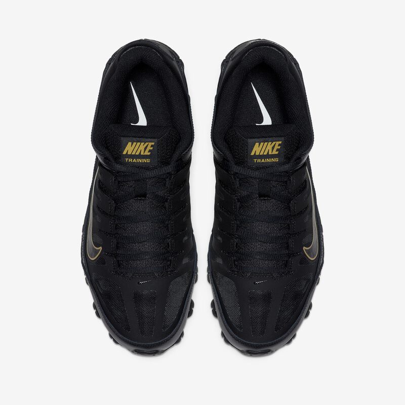Nike Reax 8 TR, Negro/Negro/Oro Metalizado, hi-res