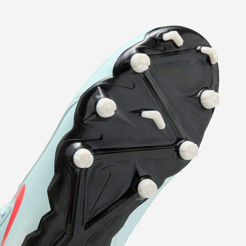 Nike Jr. Phantom Luna 2 Academy, Menta/Sombrío Apagado/Rojo Atómico, hi-res