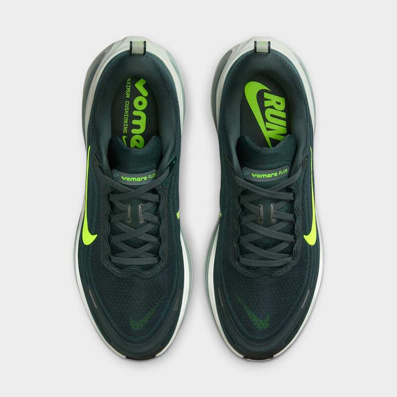 Nike Vomero Plus, Algas/Voltio-Apenas Voltio-Apenas Verde-Negro, hi-res