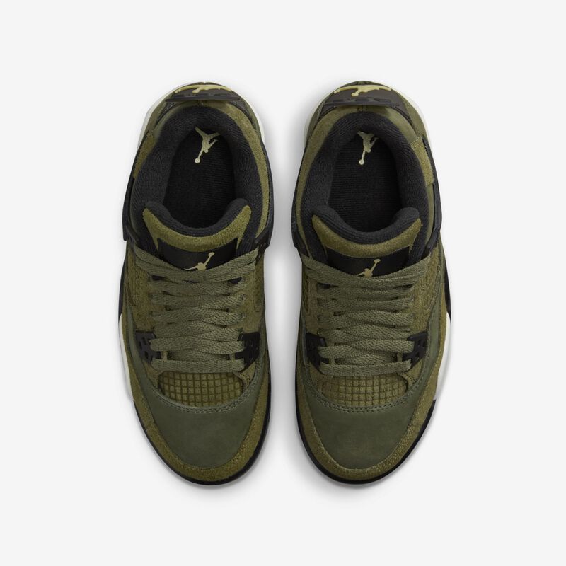 Air Jordan 4 Retro SE Craft, Oliva medio/Caqui militar/Negro/Vainilla pálido, hi-res