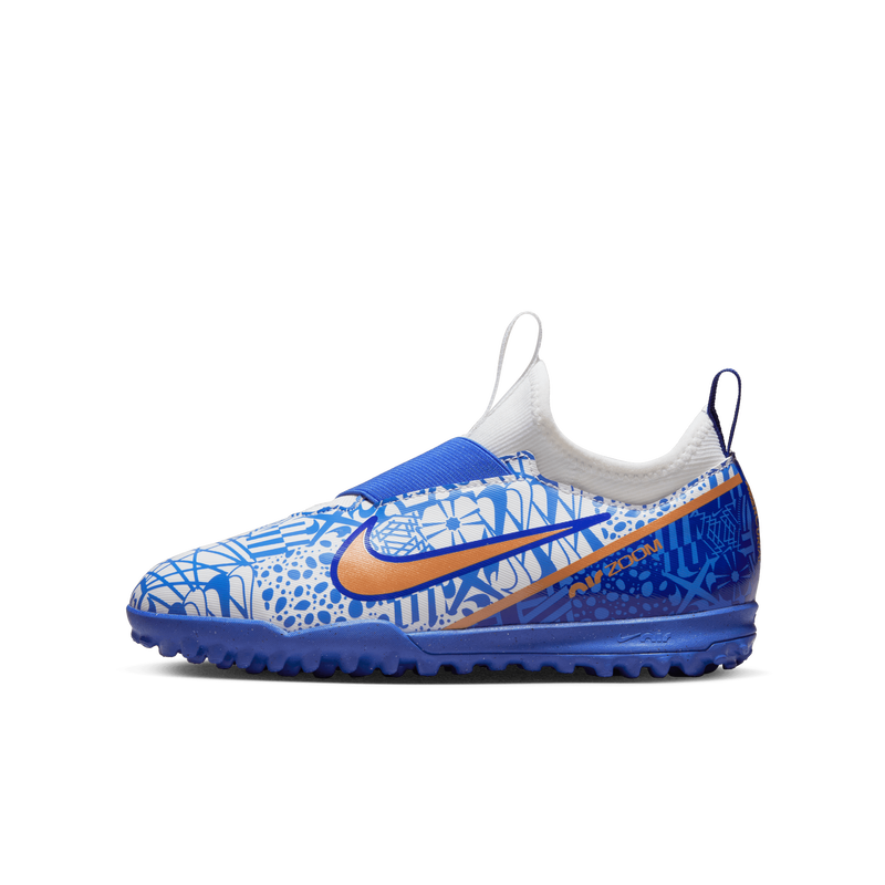 Nike Jr. Zoom Mercurial Vapor 15 Academy CR7 TF, BLANCO, hi-res