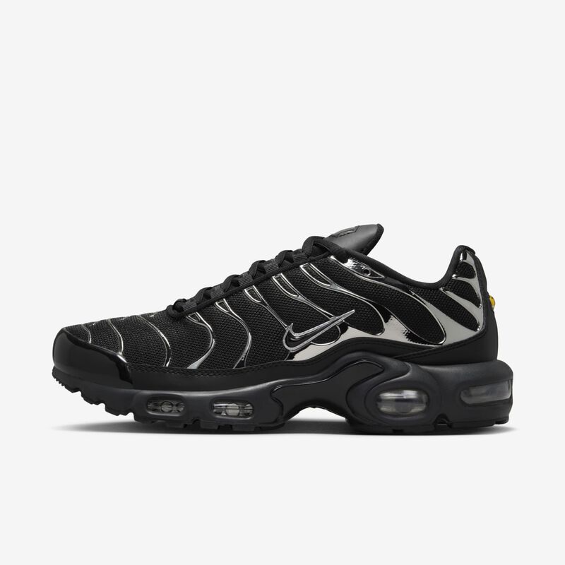 Nike Air Max Plus SE, Negro/Plata Metalizado/Laser Crimson/Negro Claro, hi-res