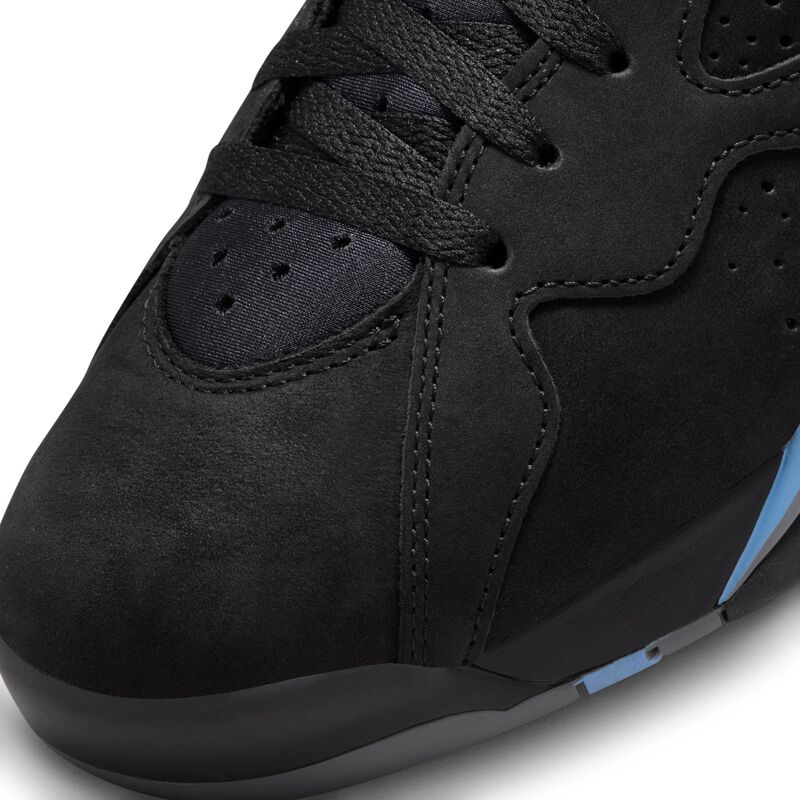 Air Jordan 7 Retro, Negro/Chambray/Gris claro, hi-res