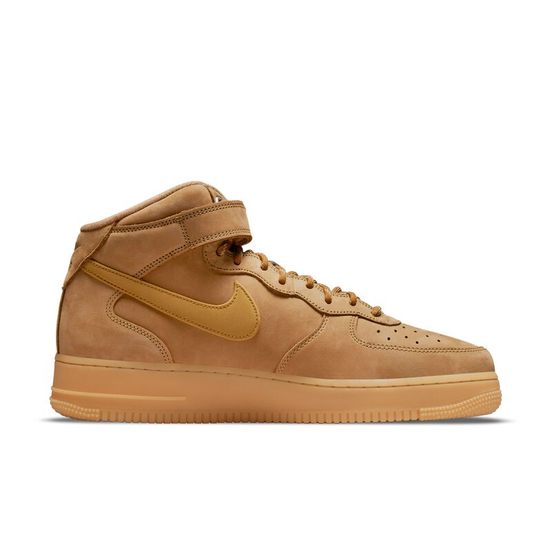 Nike Air Force 1 Mid 07, Lino/Marrón claro goma/Negro/Trigo, hi-res
