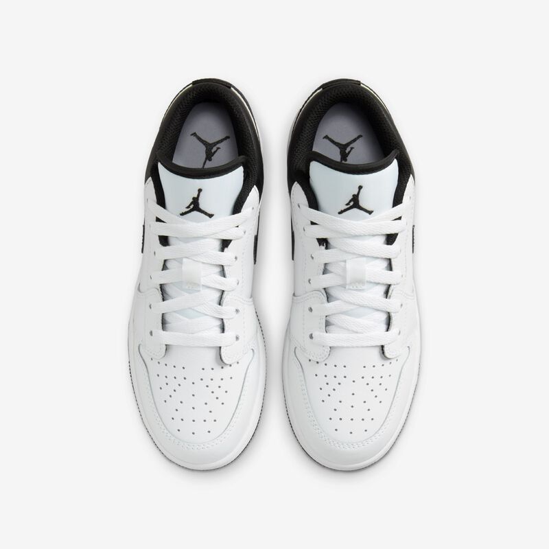 Air Jordan 1 Low, Blanco/Blanco/Negro, hi-res