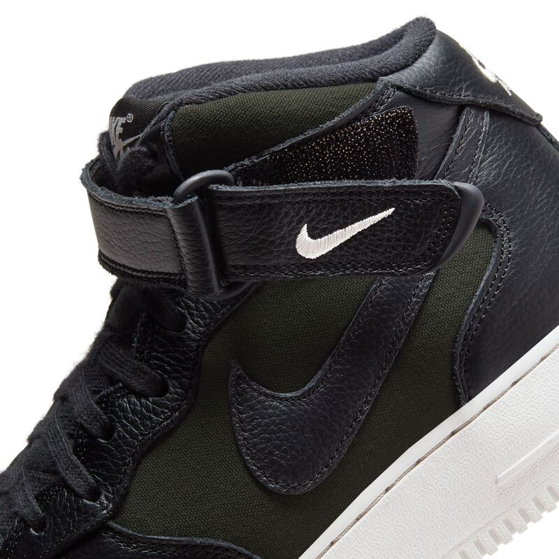 Nike Air Force 1 Mid '07 LX NBHD, Secuoya/Fantasma/Negro, hi-res