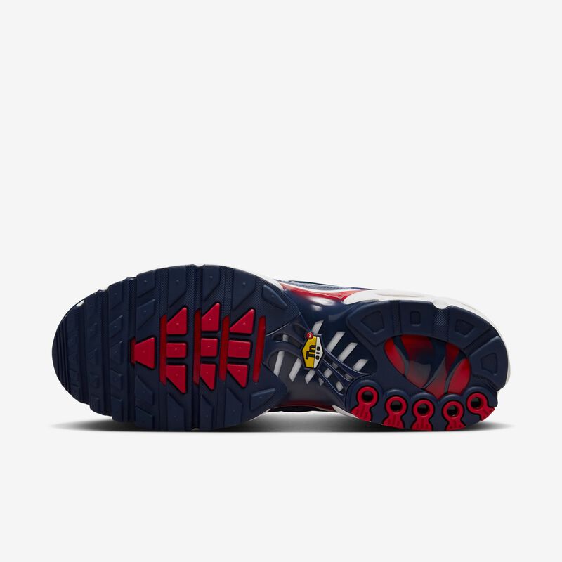 Nike Air Max Plus "Eclair Lightning", Azul Marino Medianoche/Azul Marino Medianoche-Salsa Roja, hi-res