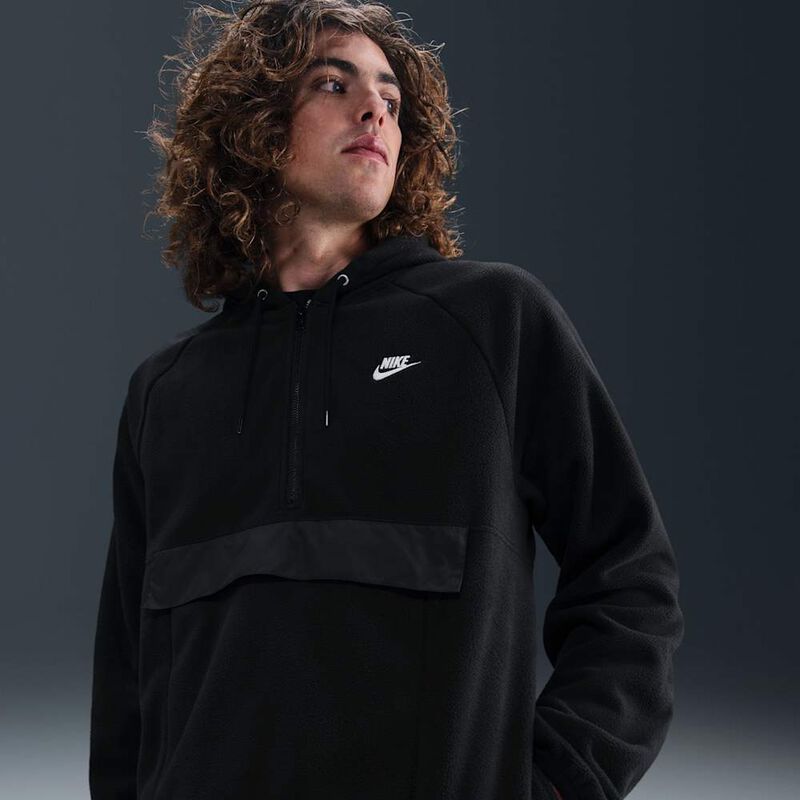 Polera Nike Sportswear Club, Negro, hi-res