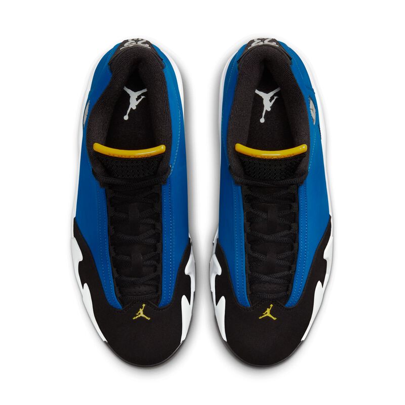 Air Jordan 14 Retro, Varsity Royal/Varsity Maize/Blanco/Negro, hi-res