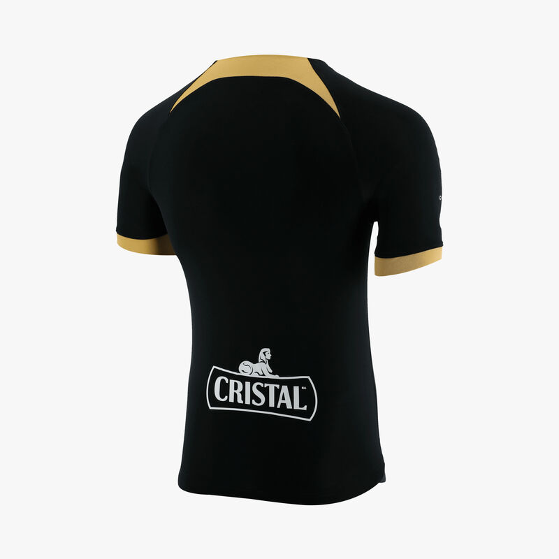 Nike Alianza Lima 2023 Visita Estampada, Negro/Dorado, hi-res