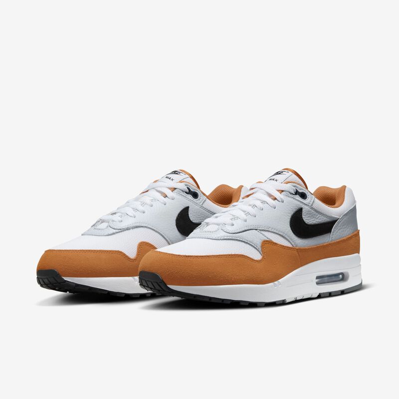 Nike Air Max 1, Blanco/Negro-Monarca-Puro Platino, hi-res