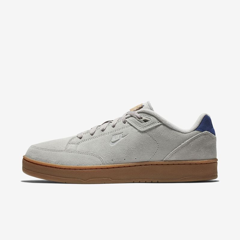 Nike Grandstand 2, Gris Atmósfera/Marrón Medio Chicle/Bronceado Vachetta/Azul Real Intenso, hi-res
