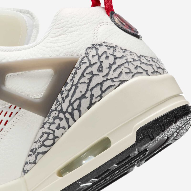 Jordan Spizike Low, Vela/Antracita/Leche De Coco/Rojo Universitario, hi-res