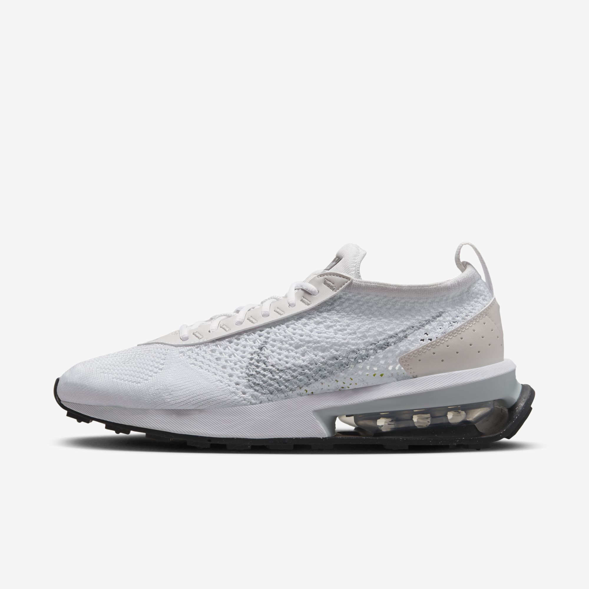 Nike flyknit racer blanco shop y negro