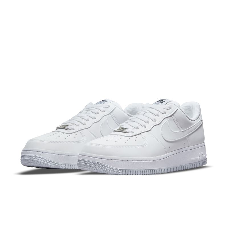 Nike Air Force 1 '07 Next Nature, Blanco/Negro/Plata metalizado/Blanco, hi-res