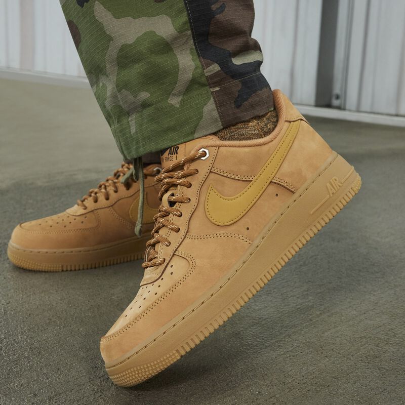 Nike Air Force 1 '07, Lino/Trigo-Goma Marrón Claro-Negro, hi-res
