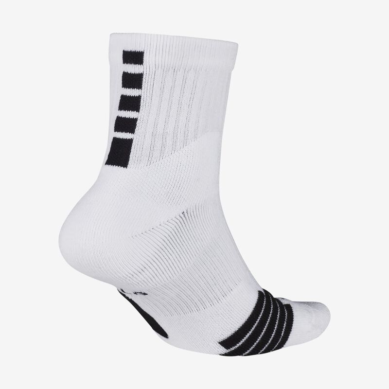 Nike Elite Mid, Blanco/Negro/Negro, hi-res