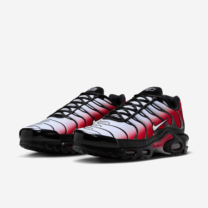 Nike Air Max Plus, Platino Puro/Universidad Rojo/Negro/Blanco, hi-res