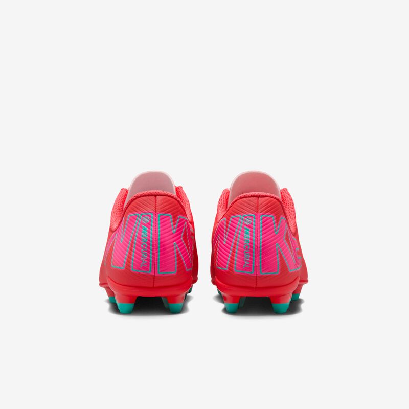 Nike Jr. Mercurial Vapor 16 Club, Brasa Resplandor/Verde Aurora, hi-res