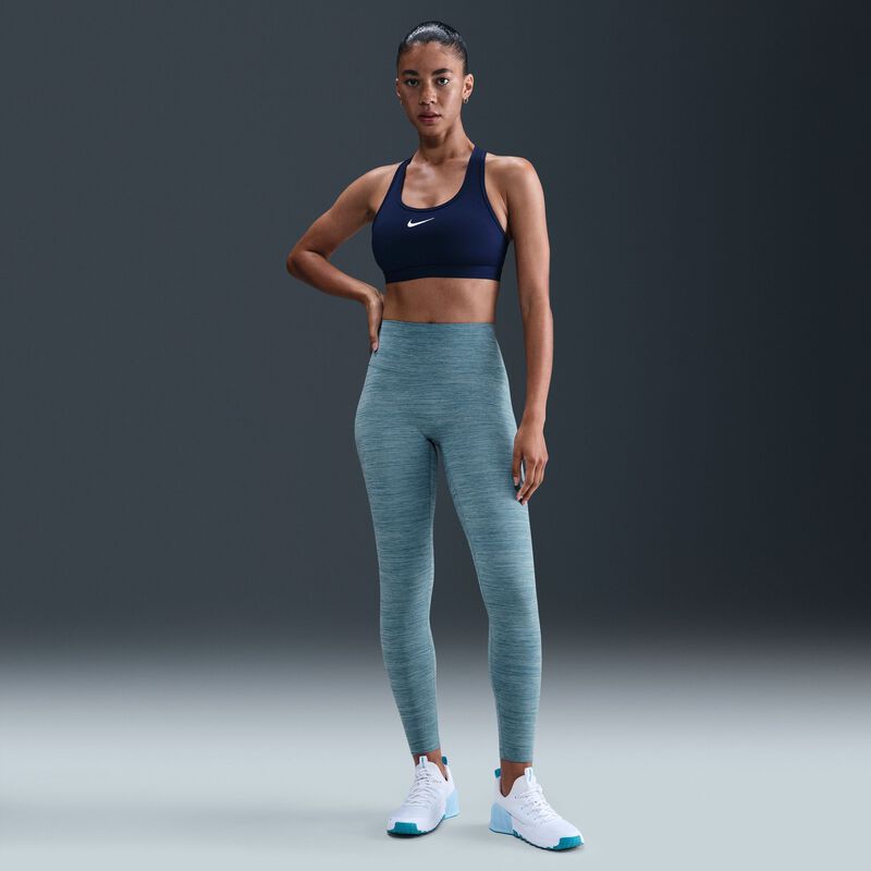 Nike One Seamless Front, Azul Humeante/Jaspeado/Negro, hi-res