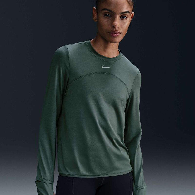 Nike Dri-FIT Swift Element UV, Verde Vintage/Plata Reflectante, hi-res