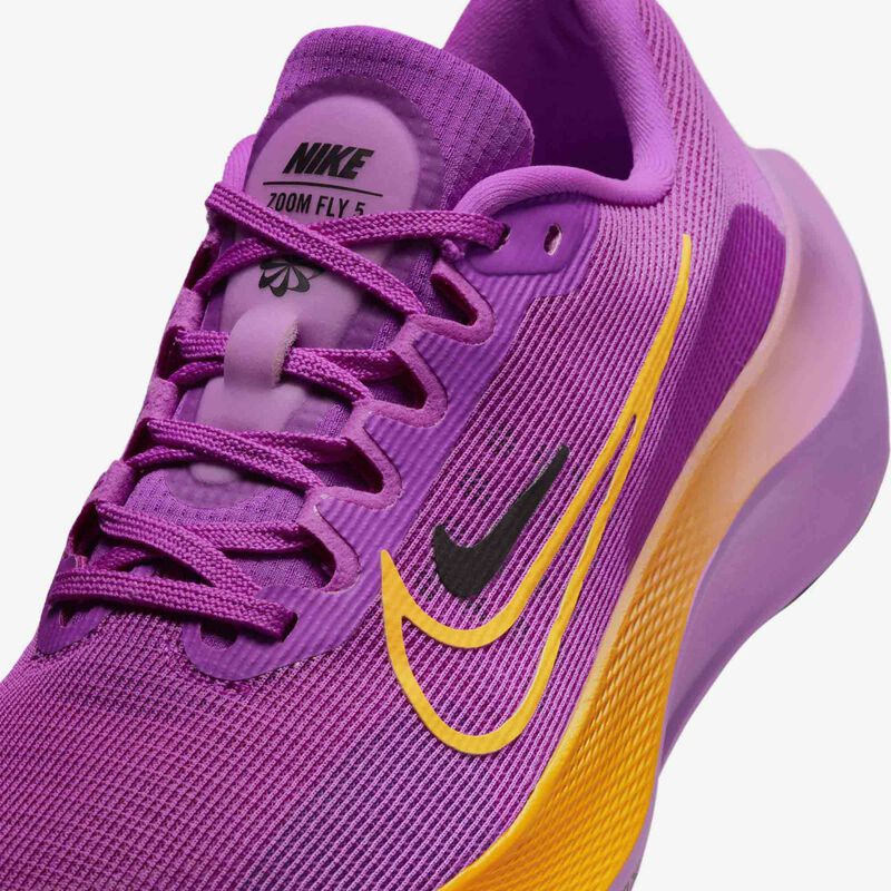 Nike Zoom Fly 5, Hiper Violeta/Negro/Naranja Láser, hi-res