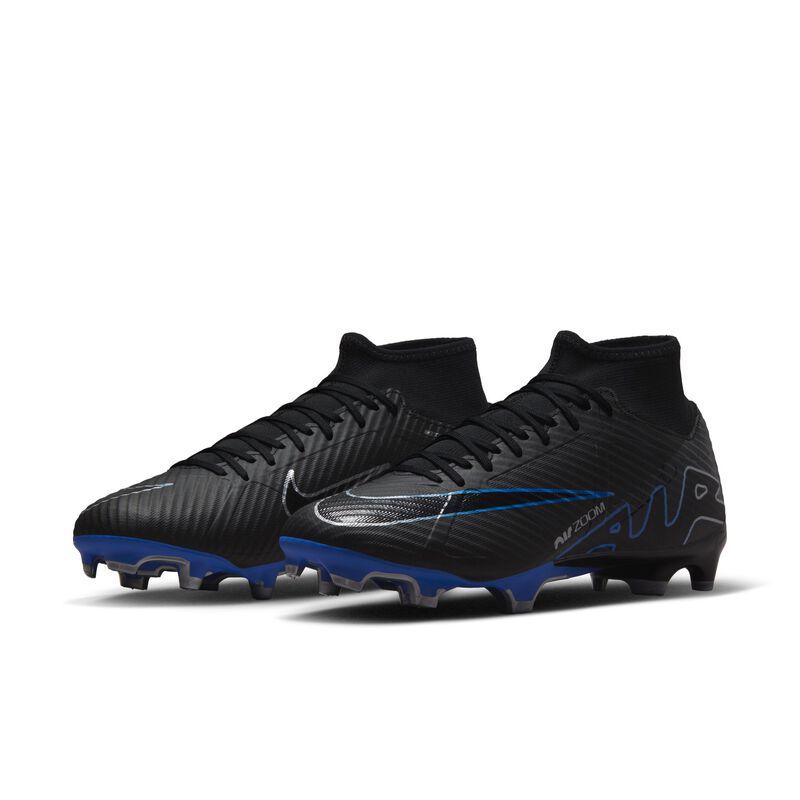 Nike Mercurial Superfly 9 Academy, Negro/Hiper Royal/Cromo, hi-res