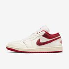 Air Jordan 1 Low SE, Vela/Equipo Rojo/Universitario Rojo, hi-res