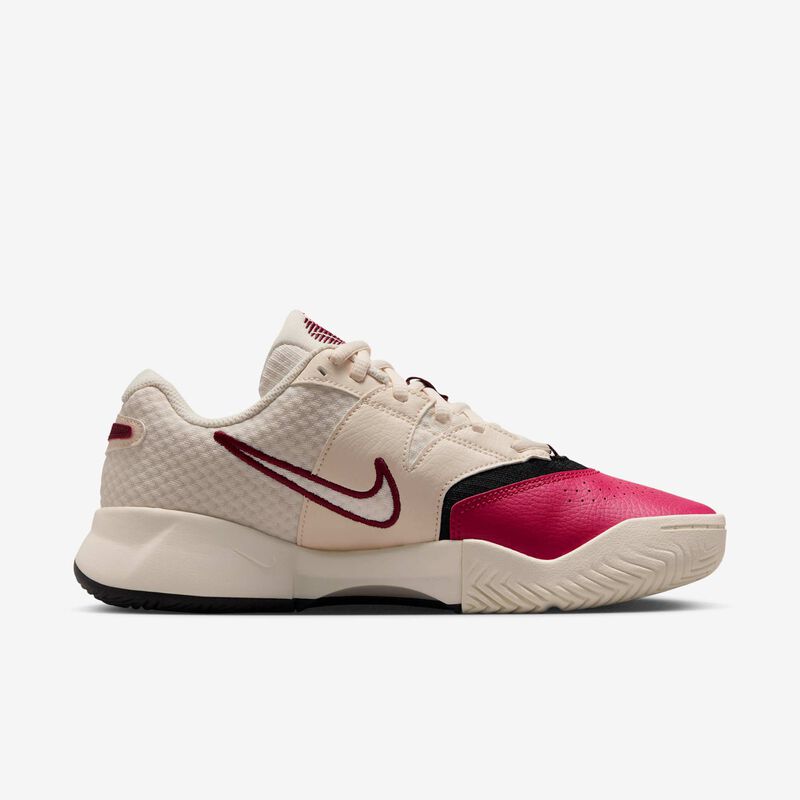 NikeCourt Lite 4, Marfil pálido/Vela/Negro/Equipo Rojo, hi-res