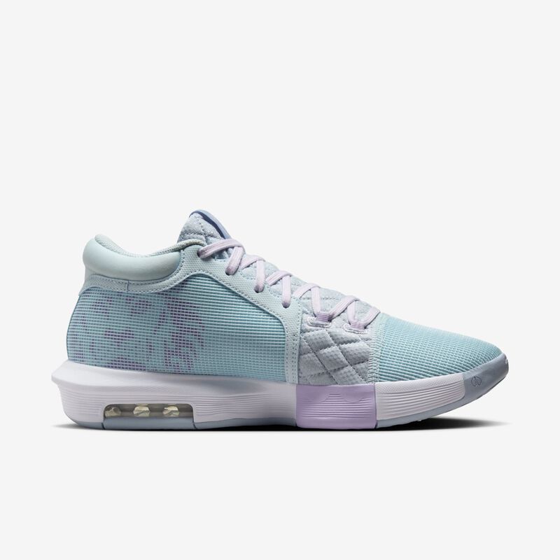 LeBron Witness 8, Azul Glaciar/Azul Armería Claro/Lila Floreciente/Blanco, hi-res