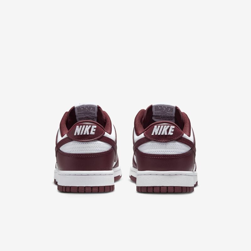 Nike Dunk Low Retro, Blanco/Secoya-Rojo Gimnasio, hi-res
