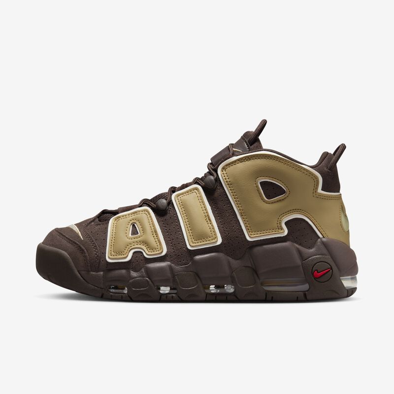 Nike Air More Uptempo '96, Marrón barroco/Marfil pálido/Rojo místico/Sésamo, hi-res