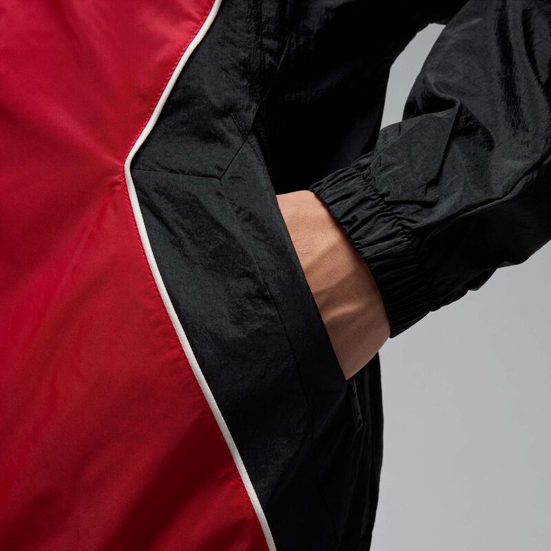 Jordan Brooklyn, Rojo Universitario/Negro/Vela/Negro, hi-res