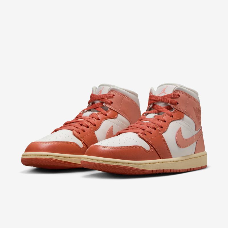 Air Jordan 1 Mid, Vela/Raíz de Loco/Muselina/Raíz de Loco Claro, hi-res