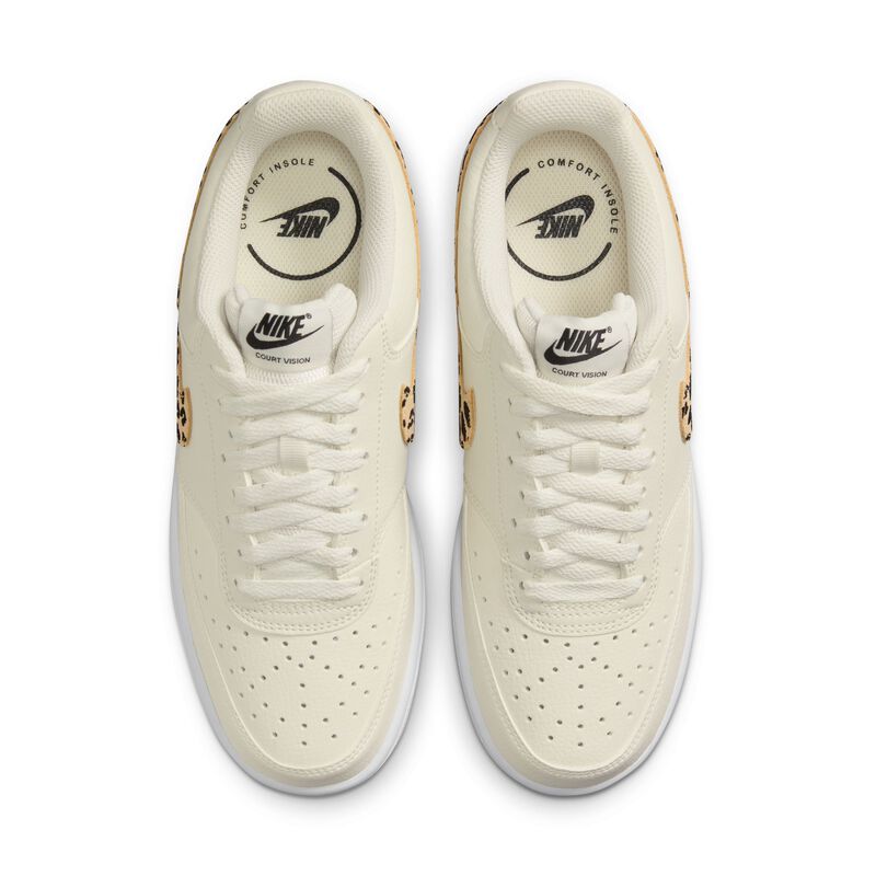 Nike Court Vision, Vela/Negro-Blanco-Lino, hi-res
