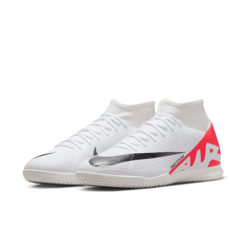 Nike Zoom Mercurial Superfly 9 Academy IC, Carmesí brillante/Negro/Blanco, hi-res
