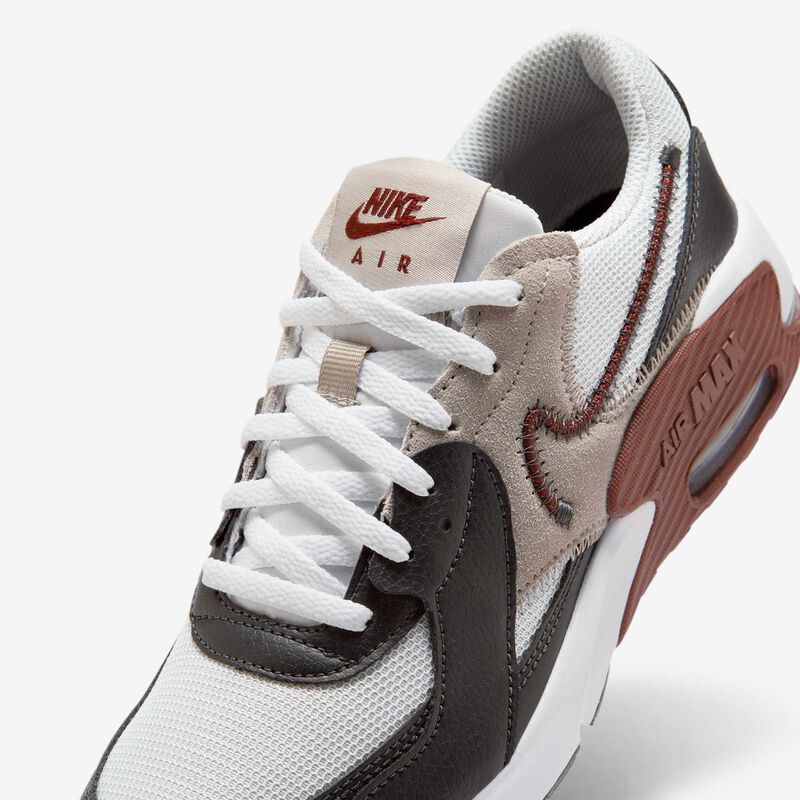 Nike Air Max Excee, Platino Puro/Antracita/Gris Universitario/Equipo Rojo Oscuro, hi-res