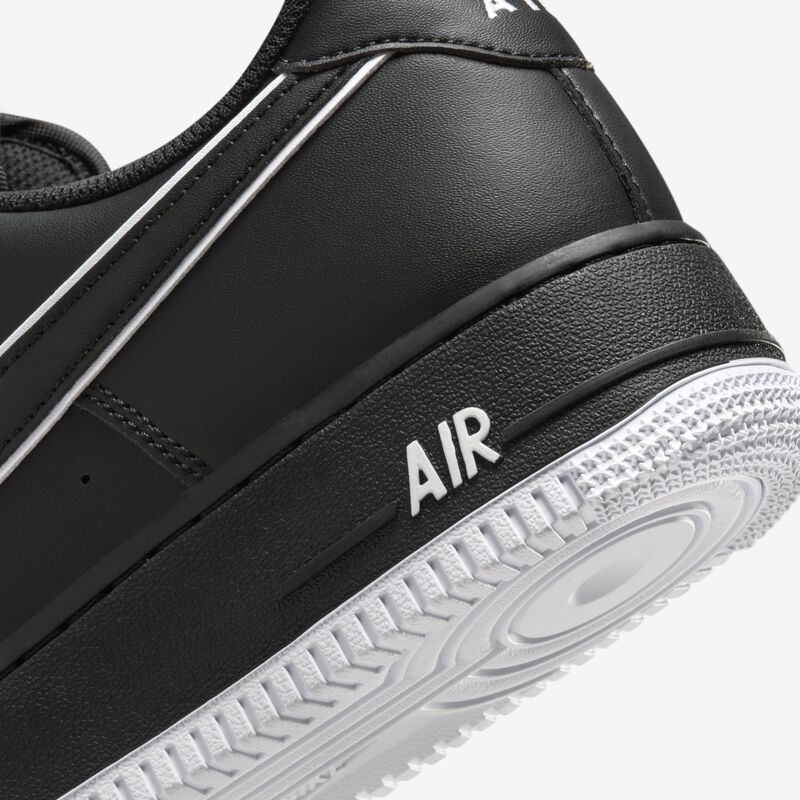 Nike Air Force 1 '07, Negro/Negro/Blanco, hi-res