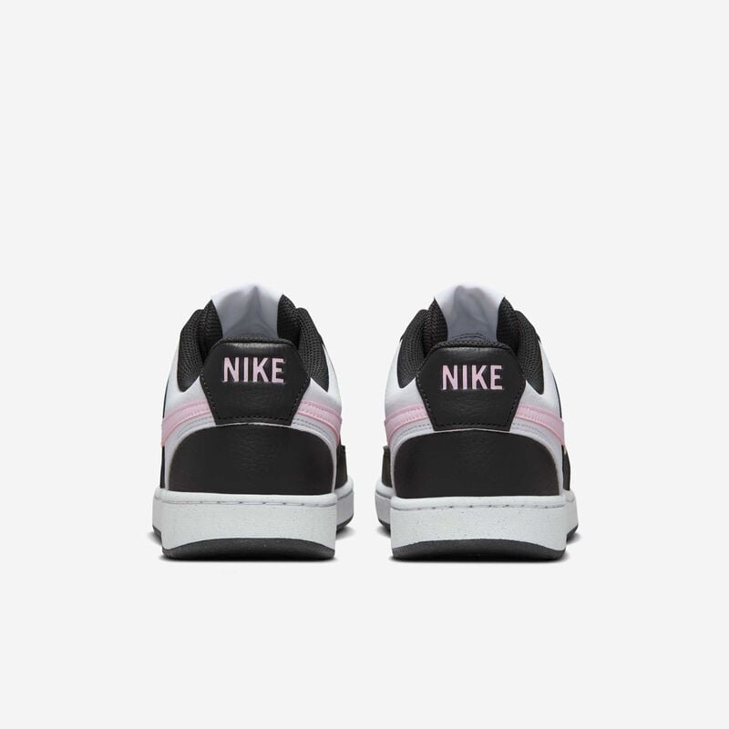 Nike Court Vision Low Next Nature, Negro/Blanco/Espuma Rosa, hi-res