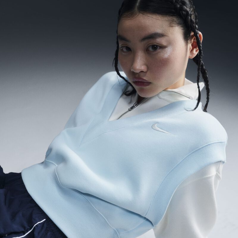Nike Sportswear Phoenix Fleece, Azul Glacial/Vela, hi-res