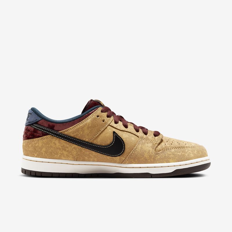 Nike SB Dunk Low Pro, Oro Celeste/Rojo Equipo Oscuro/Armada Marina/Negro, hi-res