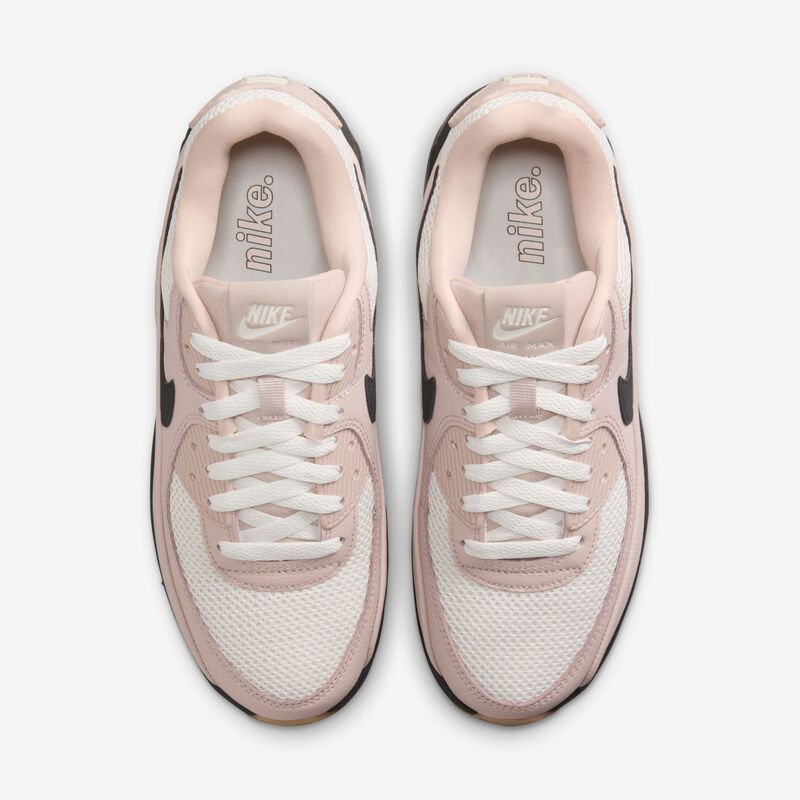 Nike Air Max 90 LV8, Rosa Oxford/Guayaba Hielo/Marrón Medio Goma/Negro, hi-res