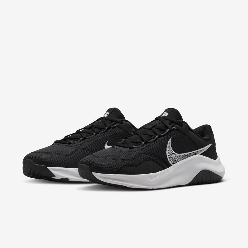Nike Legend Essential 3 Next Nature, Negro/Gris hierro/Blanco, hi-res