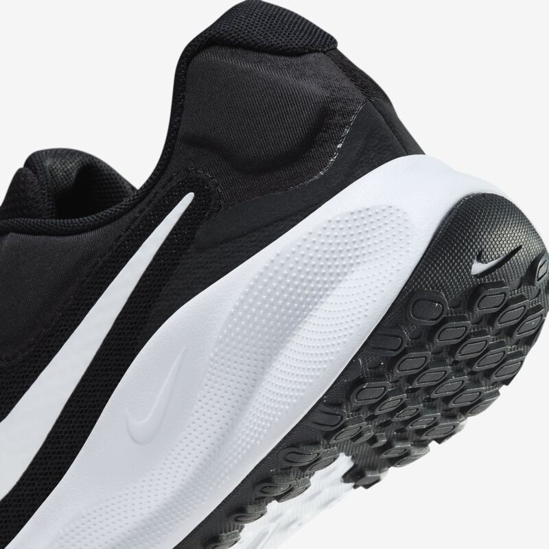 Nike Revolution 7, Negro/Blanco, hi-res