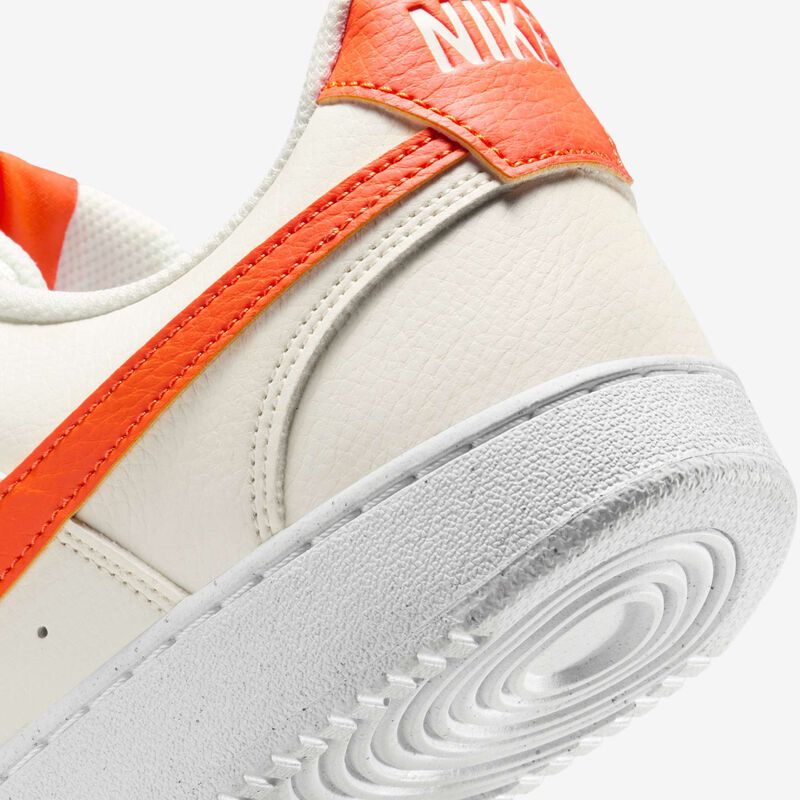 Nike Court Vision Low Next Nature, Vela/Blanco/Naranja Seguridad, hi-res